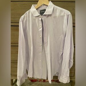 BONOBOS Slim Fit Easy Linen Shirt Size Large